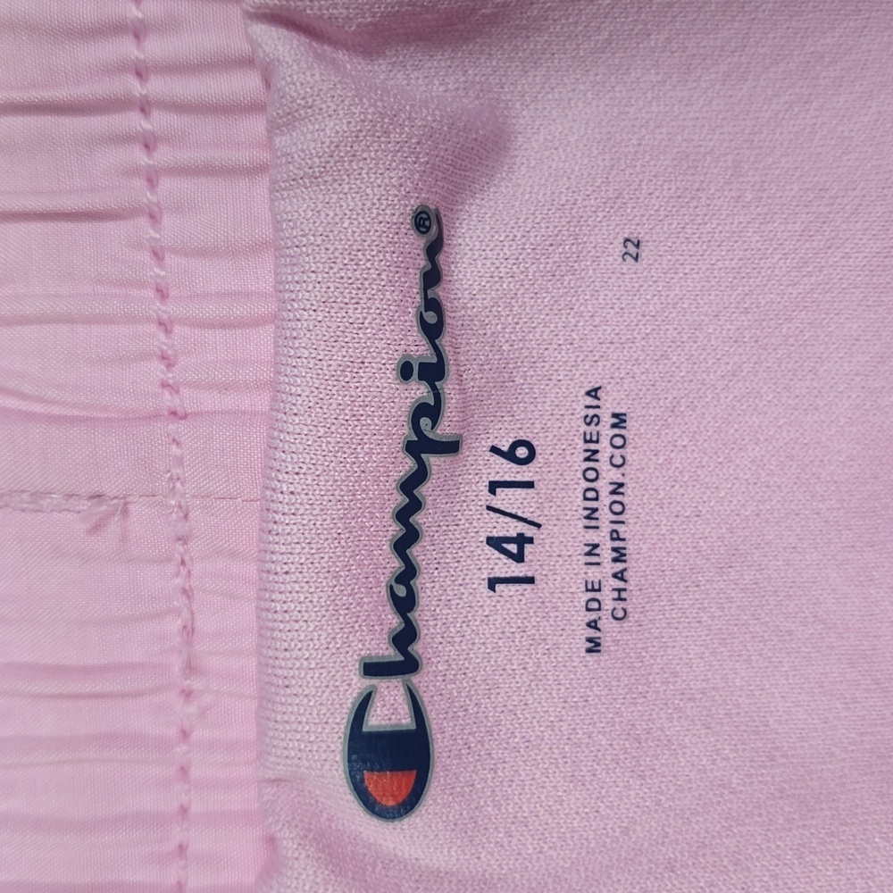 Champion Pink Athletic Shorts Lightweight Elastic Waist - Picture 2 of 4